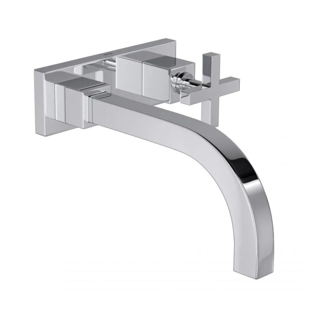 DECA TORNEIRA LAVATÓRIO PAREDE DUNA QUADRATTA EMBUTIDA 1179 C94