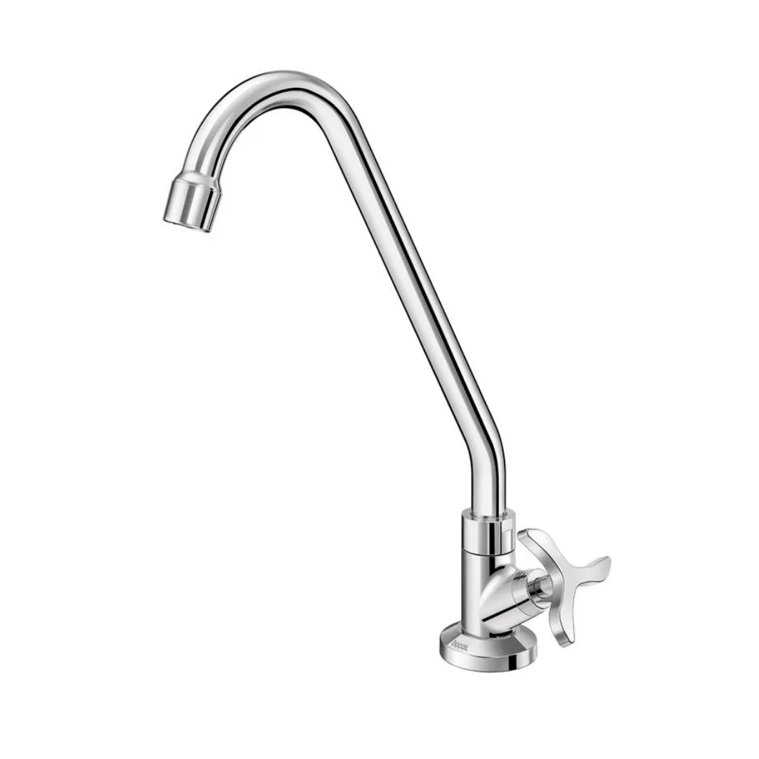 DOCOL TORNEIRA COZINHA MESA BICA ALTA NOVA PERTUTTI 1/2