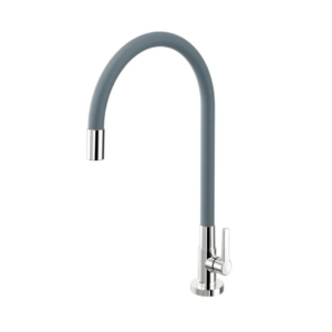 DOCOL TORNEIRA PIA MESA GALIFLEX CHROME COM CINZA 1/4 VOLTA