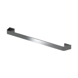 FANI PORTA TOALHA RETO ESSENCE GRAFITE ESCOVADO 600MM 4400 GE420