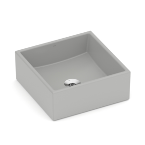 INCEPA CUBA DE APOIO LOFT 35X35CM Q5 QUAD S/ MESA GRIS