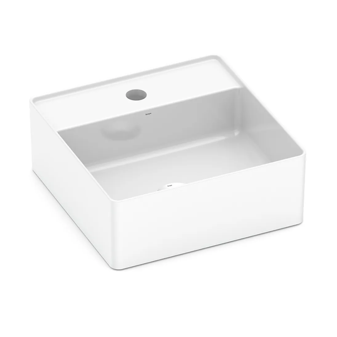 INCEPA CUBA DE APOIO PLATINUM 35X35CM P4 QUADRADA COM MESA BRANCA