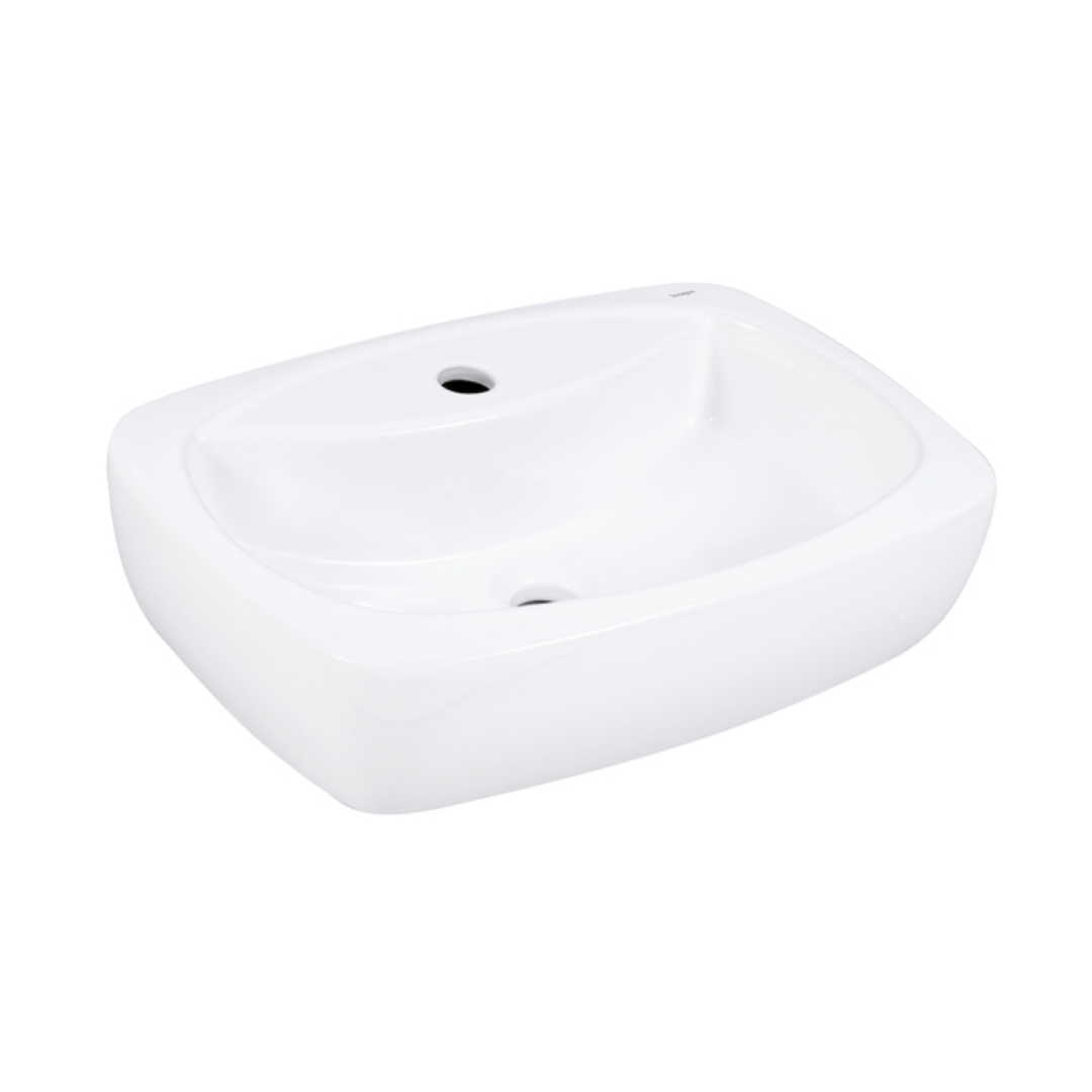 INCEPA CUBA DE APOIO THEMA 50X36CM QUADRADA COM MESA BRANCA