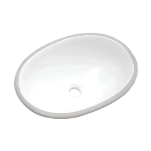 INCEPA CUBA OVAL EMBUTIR 49 X 32.5 CM BRANCA