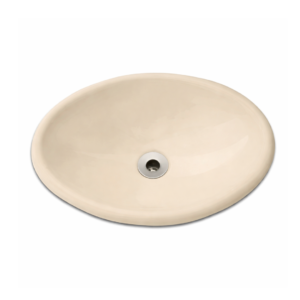 INCEPA CUBA OVAL SOBREPOR 52X44 BISCUIT