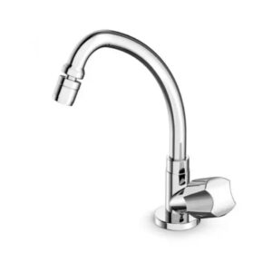 INCEPA TORNEIRA COZINHA MESA BICA MÓVEL 1/2 THEMA 1/4 VOLTA CROMADA