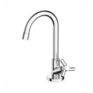 INCEPA TORNEIRA LAVATÓRIO MESA 1/2 BICA ALTA ZIP 1/4 VOLTA CROMADA