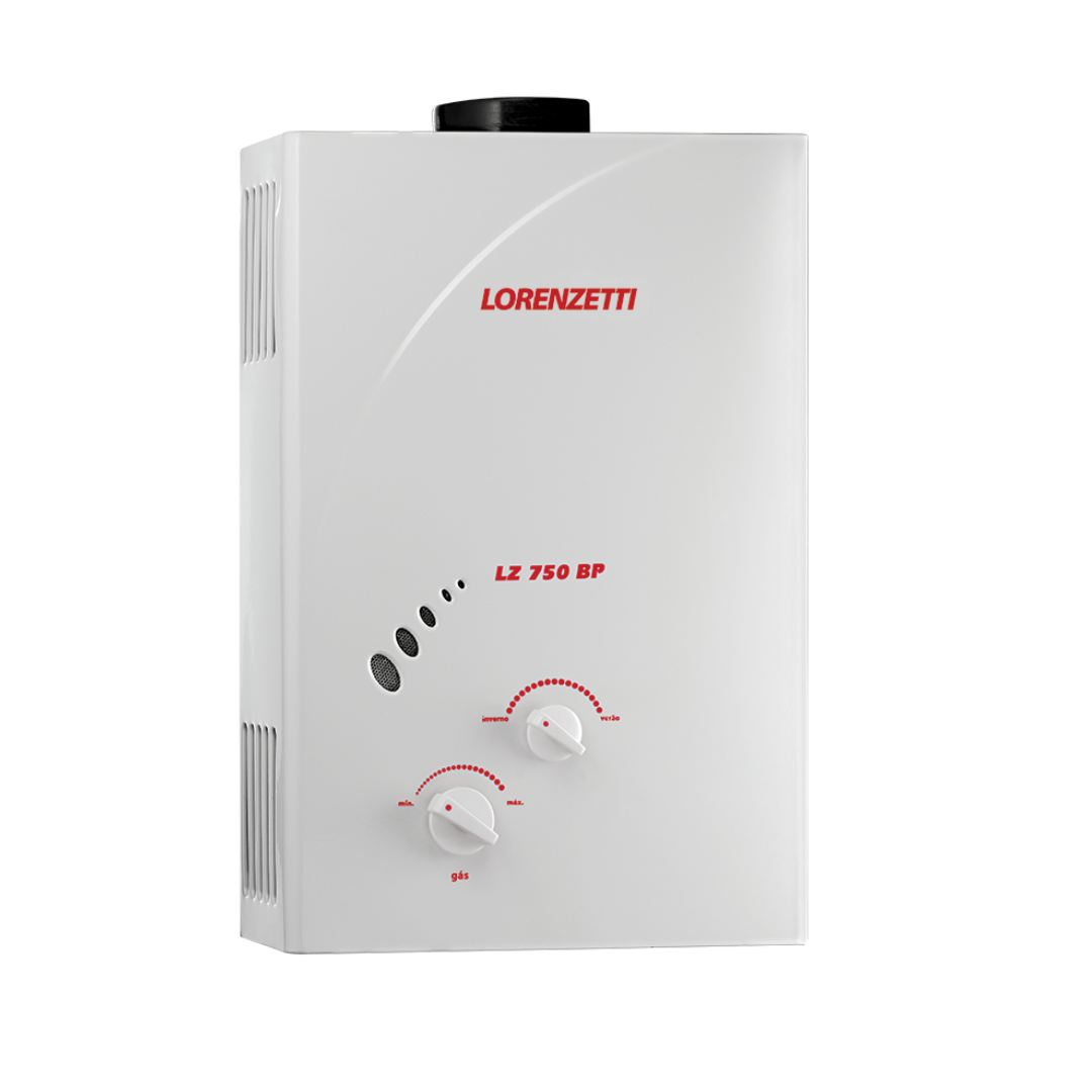AQUECEDOR A GÁS LZ 750BP GLP LORENZETTI