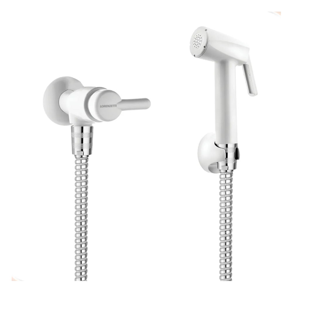 LORENZETTI DUCHA HIGIÊNICA BRIC 1984 F31 BRANCO/CROMADO 1.20M