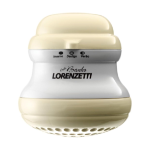 LORENZETTI DUCHA LOREN BELLO 127V BRANCO BEGE 5500W