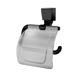 LORENZETTI PAPELEIRA PVC QUADRA PRETO FOSCO 2020 F24