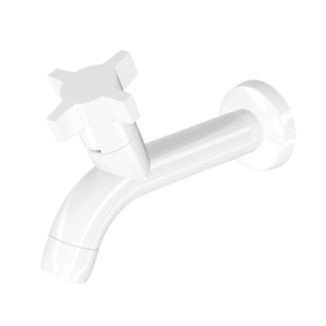 LORENZETTI TORNEIRA PVC COZINHA PAREDE FITT BRANCA 1132 F64 1/4 VOLTA