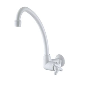 LORENZETTI TORNEIRA PVC COZINHA PAREDE BRIO BRANCA 1168 F34 1/4 VOLTA