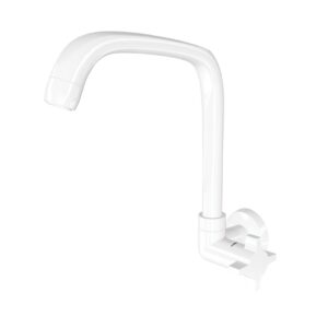 LORENZETTI TORNEIRA PVC COZINHA PAREDE FITT BRANCA 1168 F64 1/4 VOLTA