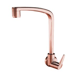 LORENZETTI TORNEIRA PVC COZINHA PAREDE 1168 F71 FLATT ROSE GOLD 1/4 VOLTA