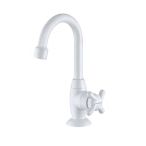 LORENZETTI TORNEIRA PVC LAVATÓRIO BRIO BRANCA 1195 F34  1/4 VOLTA