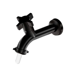 LORENZETTI TORNEIRA PVC TANQUE JARDIM 1130 F64 FITT PRETA 1/4 VOLTA