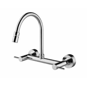 PEVILON MISTURADOR PIA PAREDE 1/4 VOLTA 4165 C28