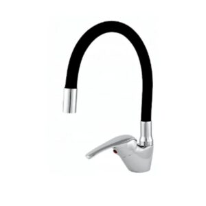 PEVILON MONOCOMANDO COZINHA MESA BICA FLEX PRETA 82140