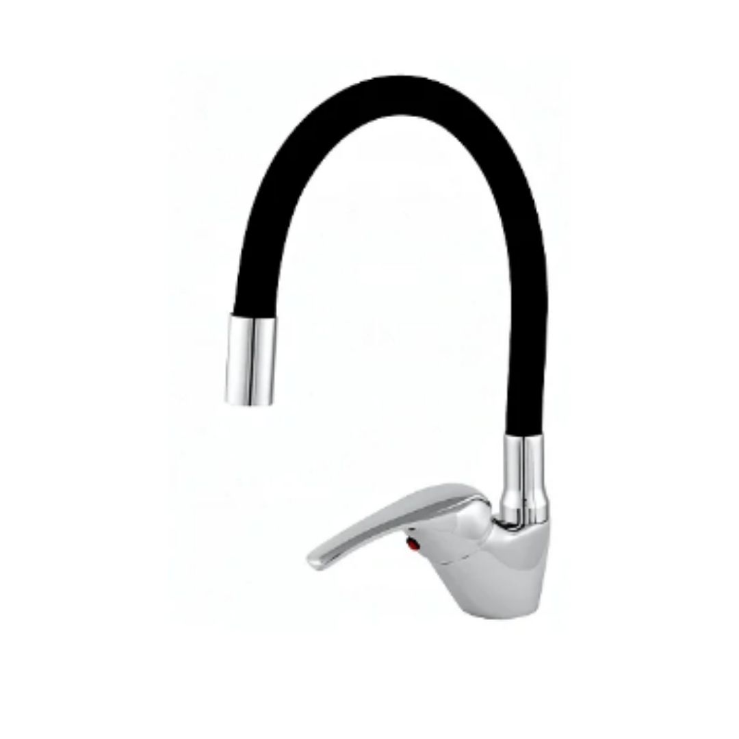 PEVILON MONOCOMANDO COZINHA MESA BICA FLEX PRETA 82140