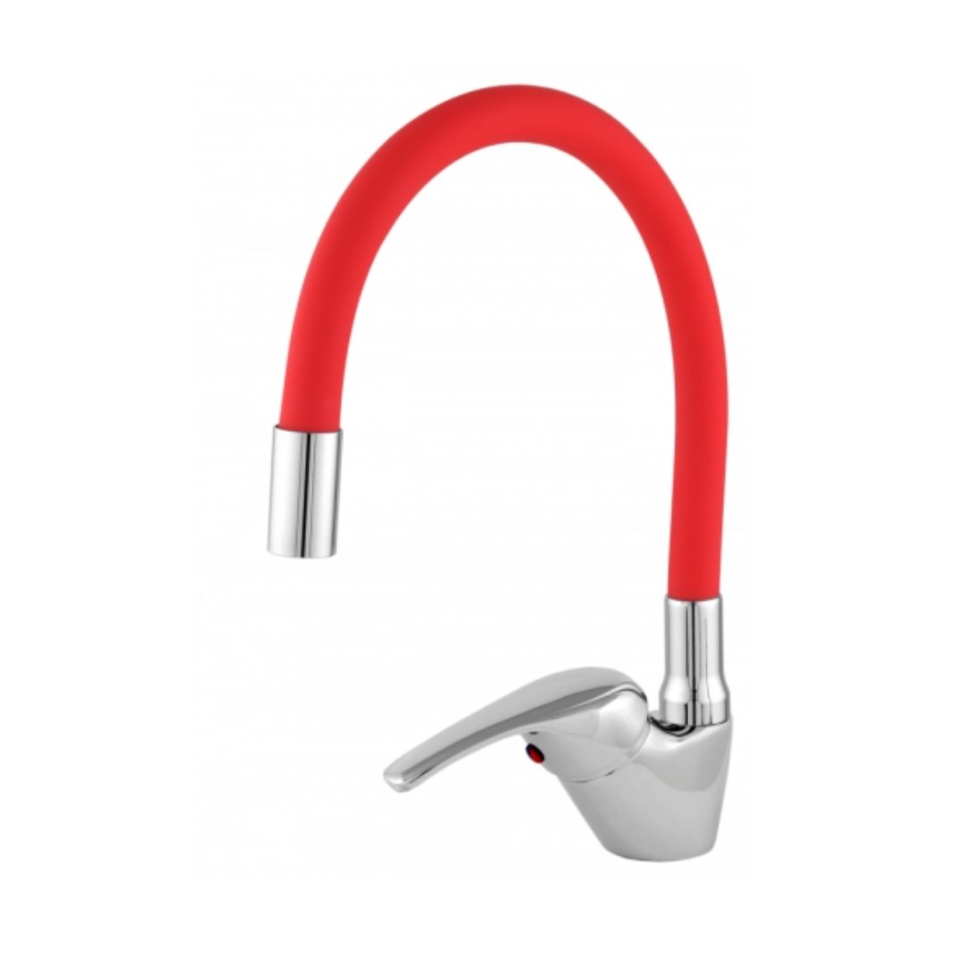 PEVILON MONOCOMANDO COZINHA MESA BICA FLEX VERMELHA 82140