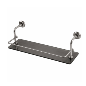 PEVILON PORTA SHAMPOO RETANGULAR 6009 VIDRO FUMÊ JUNIOR