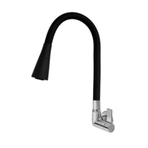 PEVILON TORNEIRA COZINHA PAREDE FLEX BLACK 98296 C70 MONREALE 1/4 VOLT