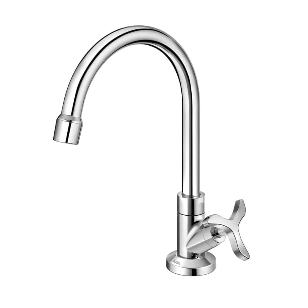 PEVILON TORNEIRA LAVATÓRIO MESA ALTA PIAZZA 5092 C75 CROMADA 1/4 VOLTA