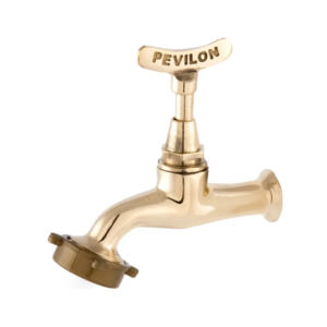 PEVILON TORNEIRA TANQUE JARDIM 1128 AMARELA 1/2 BICO 3/4