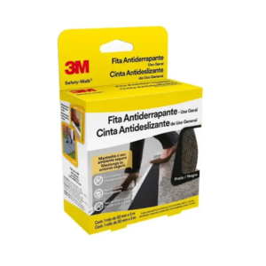 FITA ADESIVA ANTI DERRAPANTE PRETO 50MM X 5M SAFETY WALK 3M