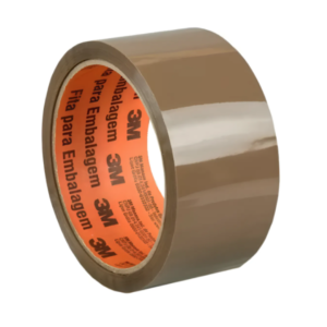 FITA PLÁSTICA EMBALAGEM MARROM 48MM X 50M 3M