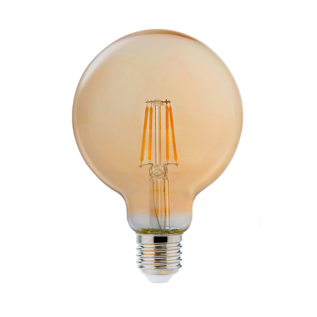 DELUXE LÂMPADA LED RETRO GLOBO G95 4W AMBAR 2200K AVANT