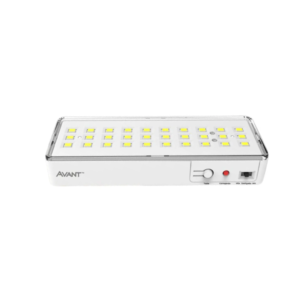 LUMINÁRIA EMERGÊNCIA BIVOLT 30 LEDS 1W 6000K BRANCA AVANT