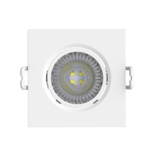 SPOT LED EMBUTIR QUADRADO 3W 3000K BELLALUX