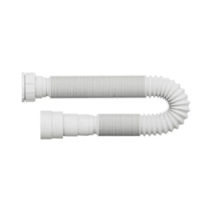 SIFÃO EXTENSIVO BRANCO PORCA PP 1,50M 30129 38X40X48X50 BLUKIT