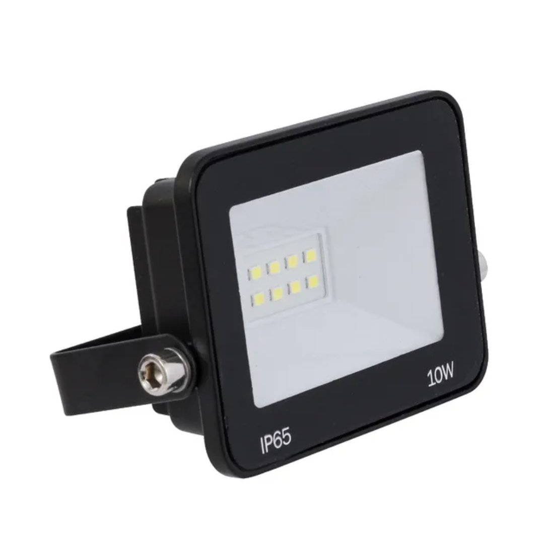 PROJETOR REFLETOR LED SMART 10W PRETO 6500K BRILIA