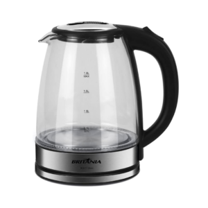 CHALEIRA ELÉTRICA BCH11 1,8L 127V GLASS / PRETA BRITÂNIA
