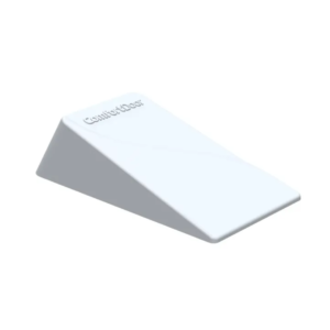 TRAVA PORTA BORRACHA (CUNHA) BRANCO COMFORTDOOR