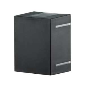 ARANDELA INJETADA 1 LÂMPADA G9 REF 800 PRETO DITAL
