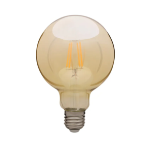 LÂMPADA GLOBO LED FILAMENTO 4W 2400K E27 EMPALUX