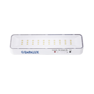 LUMINÁRIA EMERGÊNCIA BIVOLT 30 LEDS 2W 6500K EMPALUX