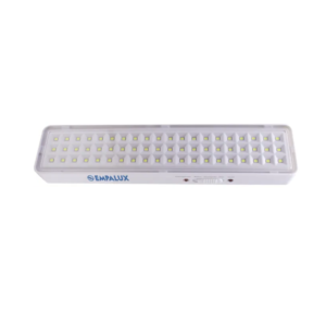 LUMINÁRIA EMERGÊNCIA BIVOLT 60 LEDS 2W 6500K EMPALUX
