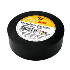 FITA ISOLANTE 10M PRETA 1000EN ENERBRAS