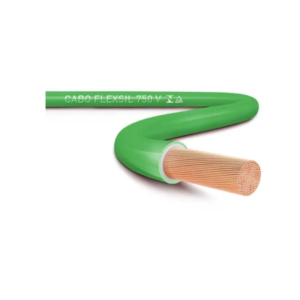 FIO CABINHO FLEX 1,00 MM2 EM METRO VERDE 750V