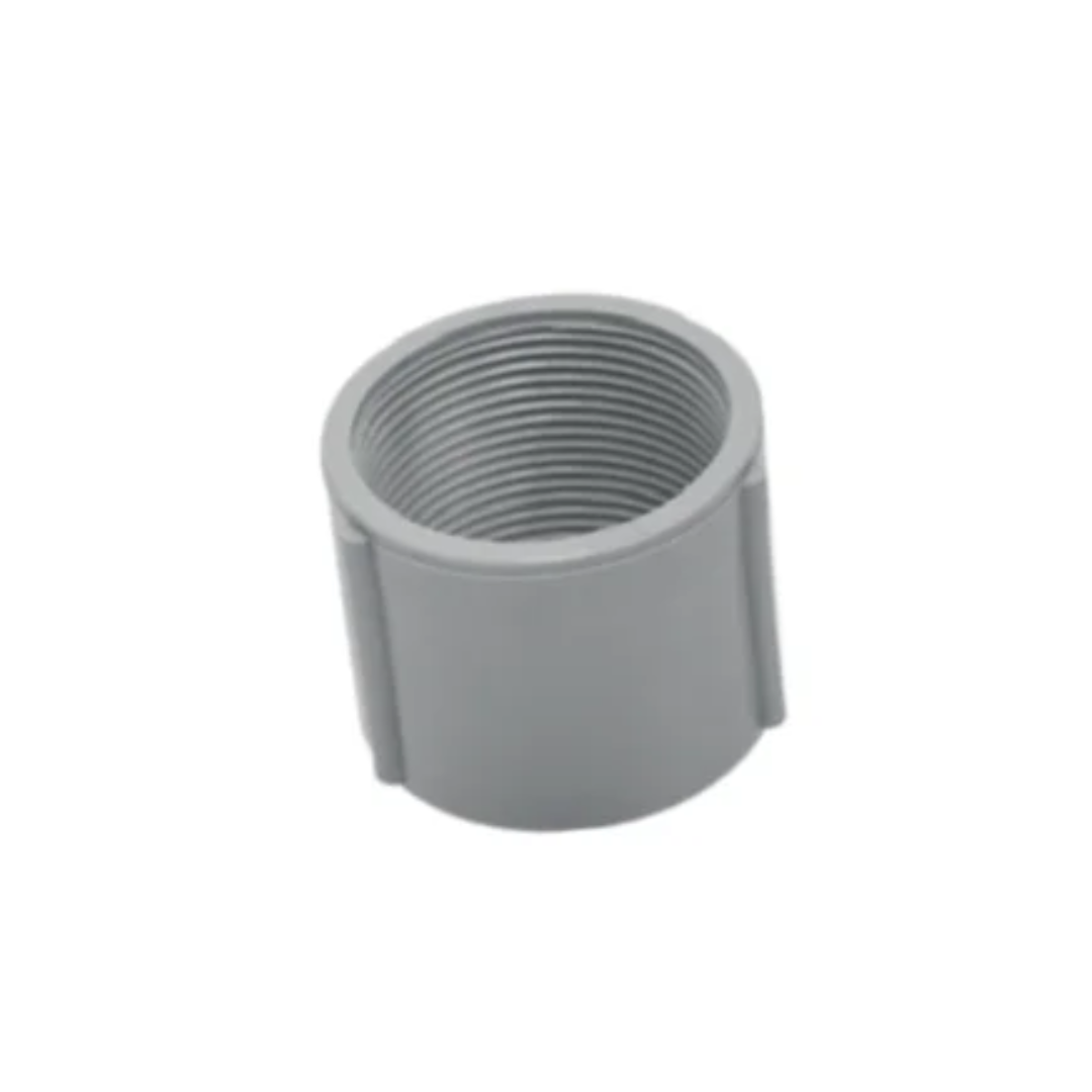 LUVA ELETRODUTO PVC ROSCA 3/4 CINZA HIDROSSOL