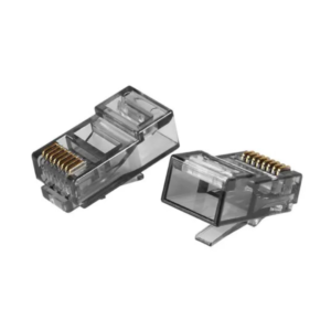 CONECTOR MACHO CONEX 3000 RJ45 CAT 6 COM 2 PEÇAS INTELBRAS