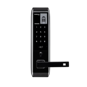 FECHADURA DIGITAL EMBUTIR IFR 330 COM BIOMETRIA PRETA INTELBRAS