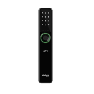 FECHADURA DIGITAL SMART EMBUTIR SEM MAÇANETA IFR 7001 PRETA INTELBRAS