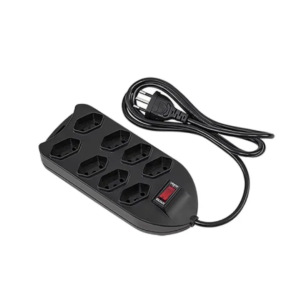 FILTRO DE LINHA 8 TOMADAS BIVOLT EPE 1008+ PRETO INTELBRAS