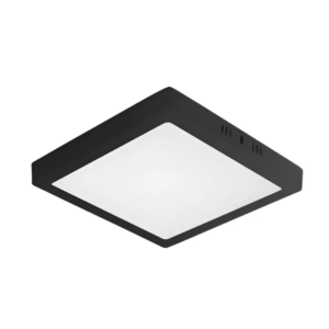 MUNDILUX PAINEL ALUMÍNIO LED QUADRADO 30X30CM 24W SOBREPOR 6500K PRETO MAXXY